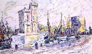 Paul Signac La Rochelle France oil painting artist
